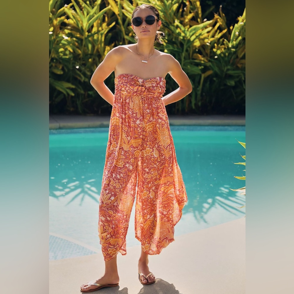 Anthropologie Harem Jumpsuit